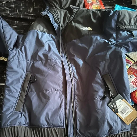 North Face Medium Men’s Jacket Blue/Black - Picture 1 of 1